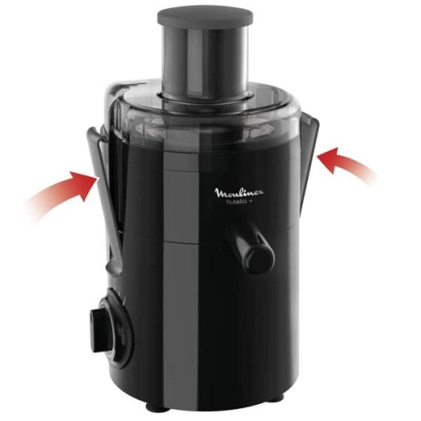 Centrifugeuse Frutelia MOULINEX 350W Noir (JU370810) Centrifugeuse Frutelia MOULINEX 350W Noir (JU370810)